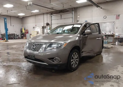 2014 Nissan Pathfinder S from USA, damaged, VIN 5N1AR2MM7EC610241